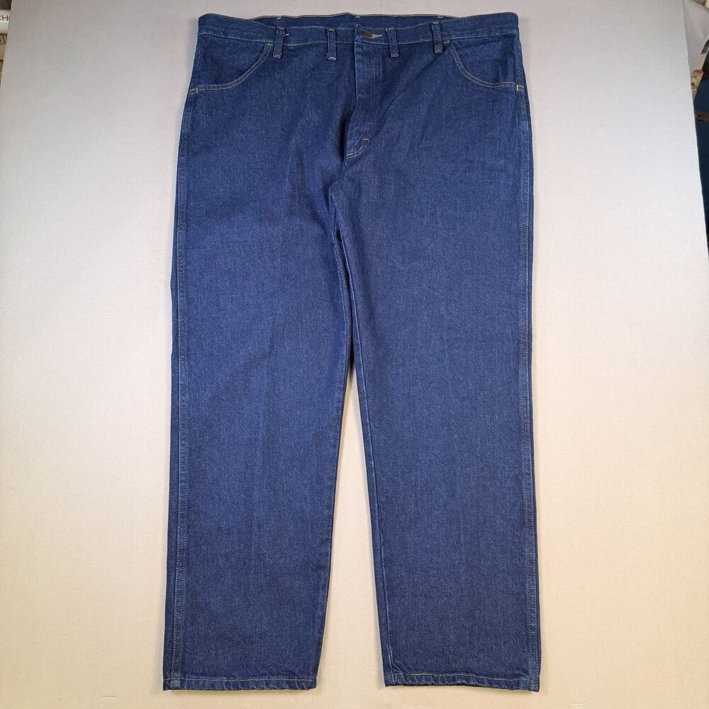 NWT MEN'S WRANGLER "RUSTLER" REGULAR FIT JEANS * SIZE 44 x 30